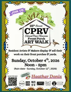 CPRV 25th Annual Front Porch Art Walk